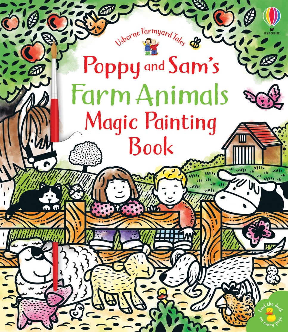 Usborne: Magic Painting Poppy and Sam's Farm Animals